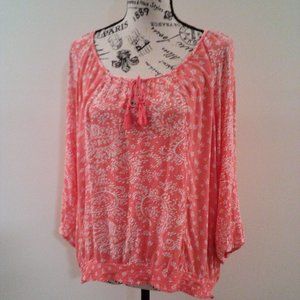 Aeropostale peasant blouse